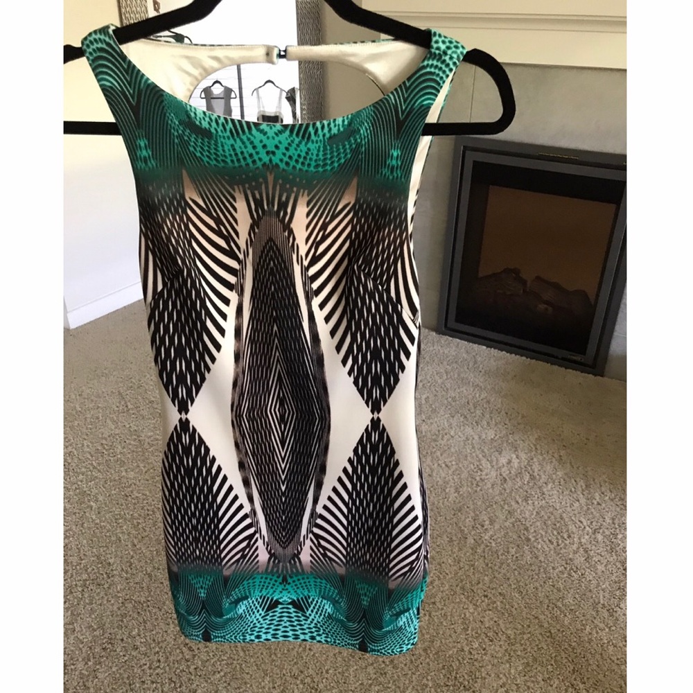 BeBe multicolor mini dress